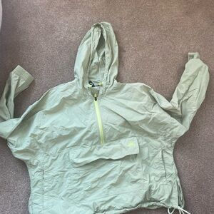 Adidas Light Green Hooded Jacket